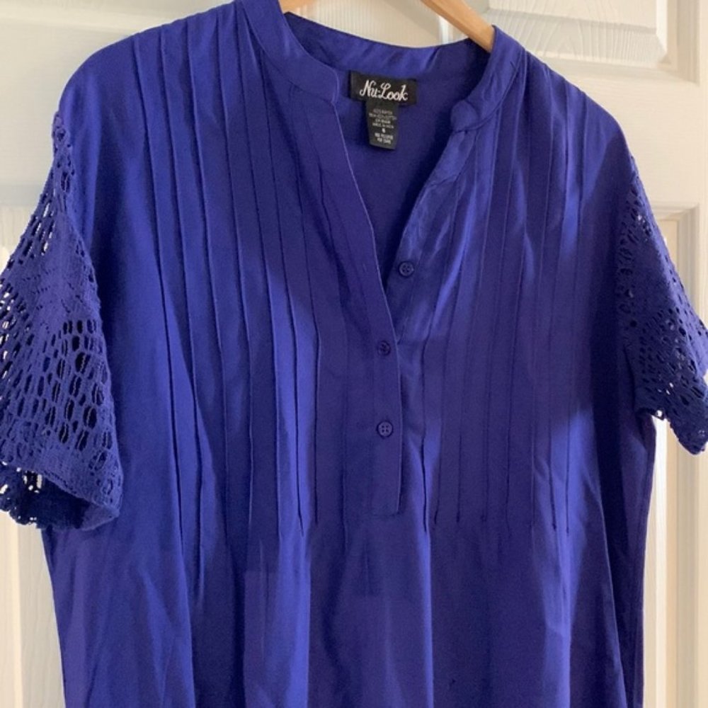 Periwinkle Tunic Sz 8